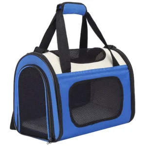 Collapsible Soft-Sided Pet Carrier for Cats and Dogs - Airline Approved